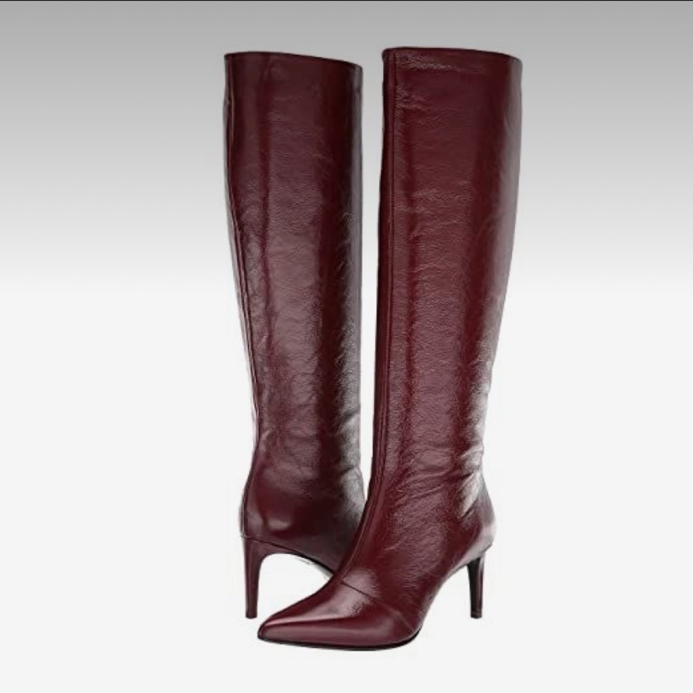 Rag & Bone Beha Knee High Mahogany Boot